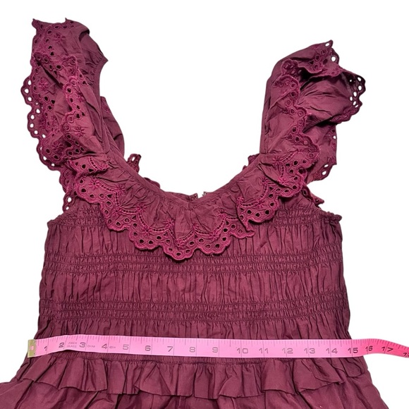 Madewell Lucie Embroidered Cotton Midi Dress - Picture 13 of 15